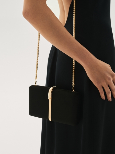 Pochette noire pour dames CEDAR