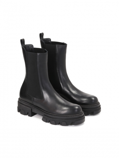 Bottines noires pour dames EAST