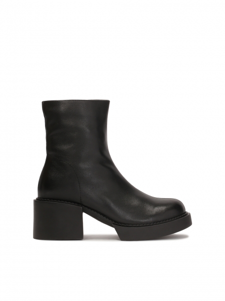 Bottines noires pour dames LENORE