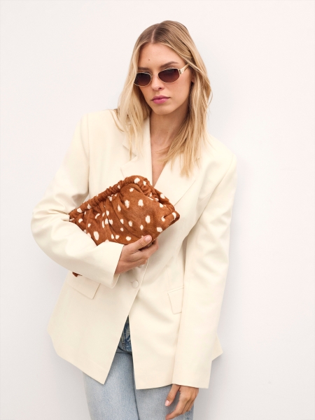 Sac à main à motif animalier EVENING