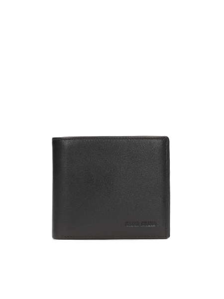 Portefeuille compact en cuir SHIRON