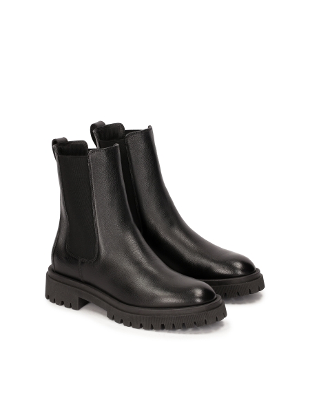 Bottes Chelsea en cuir MAILLE