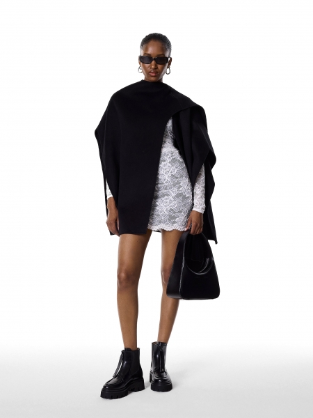 Bottes noires à tige zippée simple KS LEILA