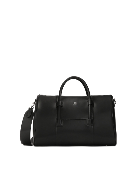 Sac de voyage noir à main et à bandoulière KS DELLA
