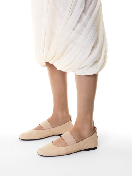 Ballerines à enfiler avec large bride  KS AVRIL