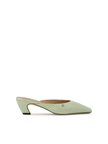 Mules avec devant intégré avec motif gaufré KS LEONIE