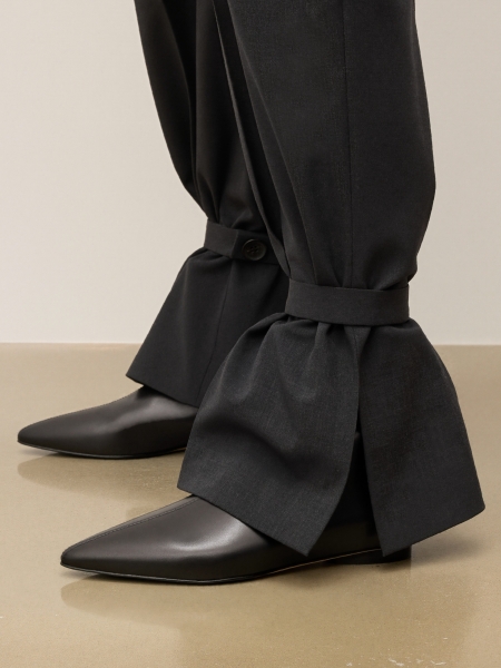 Bottes plates avec fermeture éclair KS AMIENS