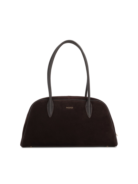 Sac à main en daim marron KYLE