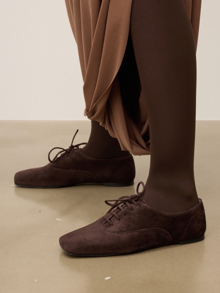 Chaussures marron foncé à tige basse KS LORIENT