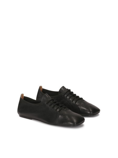 Chaussures à lacets en cuir souple GLODIE