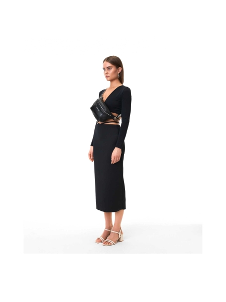 Sac à ceinture noir pour dames KS NOEL