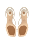Sandales beiges avec un talon à la mode CORNELIE