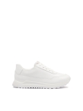 Baskets en cuir blanc sur une semelle confortable  ZINNA