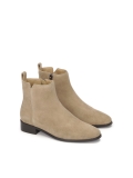 Bottes à talons plats en daim TALIA