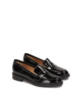 Mocassins en cuir verni pour femmes JUDITH