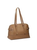 Sac à main marron à fond large MARCELL