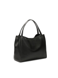 Grand sac à main en cuir souple noir  BLAINE L