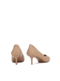 Escarpins classiques en cuir beige EVELISE