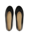 Ballerines en cuir souple noir  KS ANITE