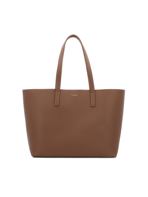 Sac à bandoulière marron minimaliste