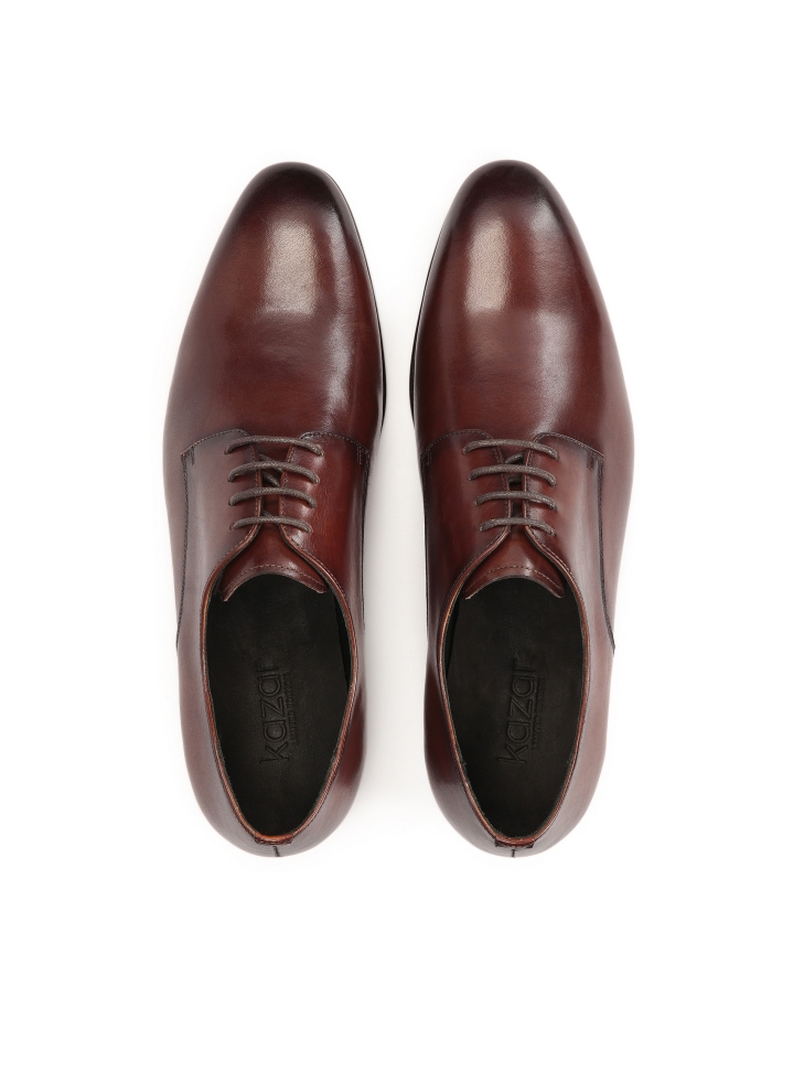 Chaussures marron avec semelle en cuir JAZON