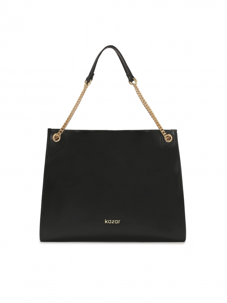 Grand sac à main simple avec chaînes d'épaule HALE