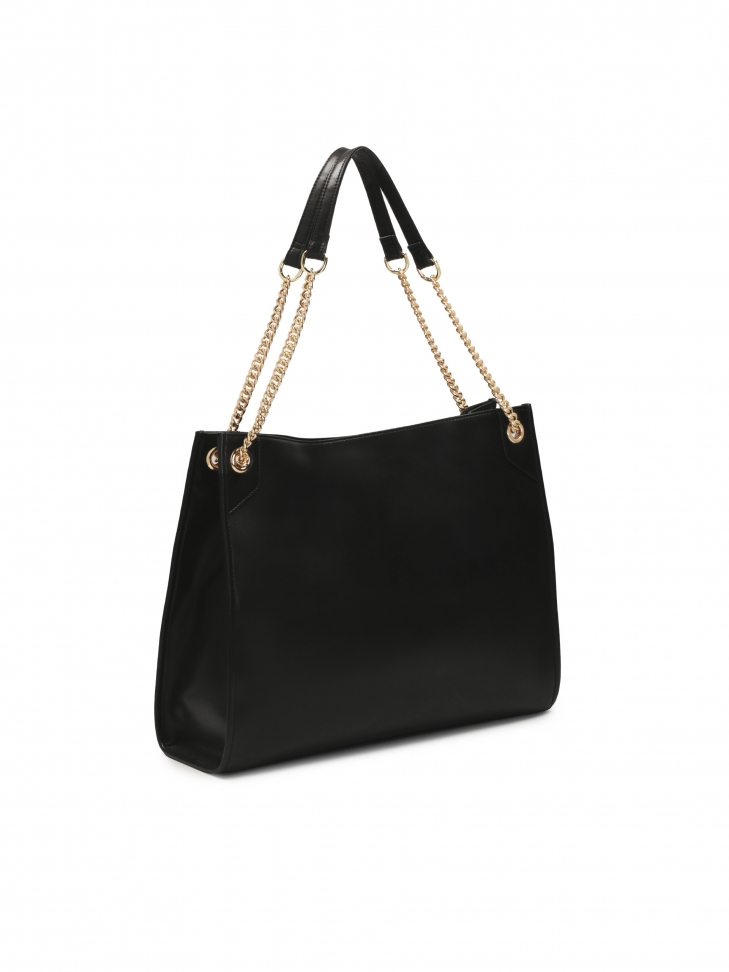 Grand sac à main simple avec chaînes d'épaule HALE