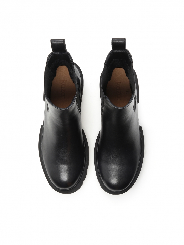 Bottines noires pour dames FANNY