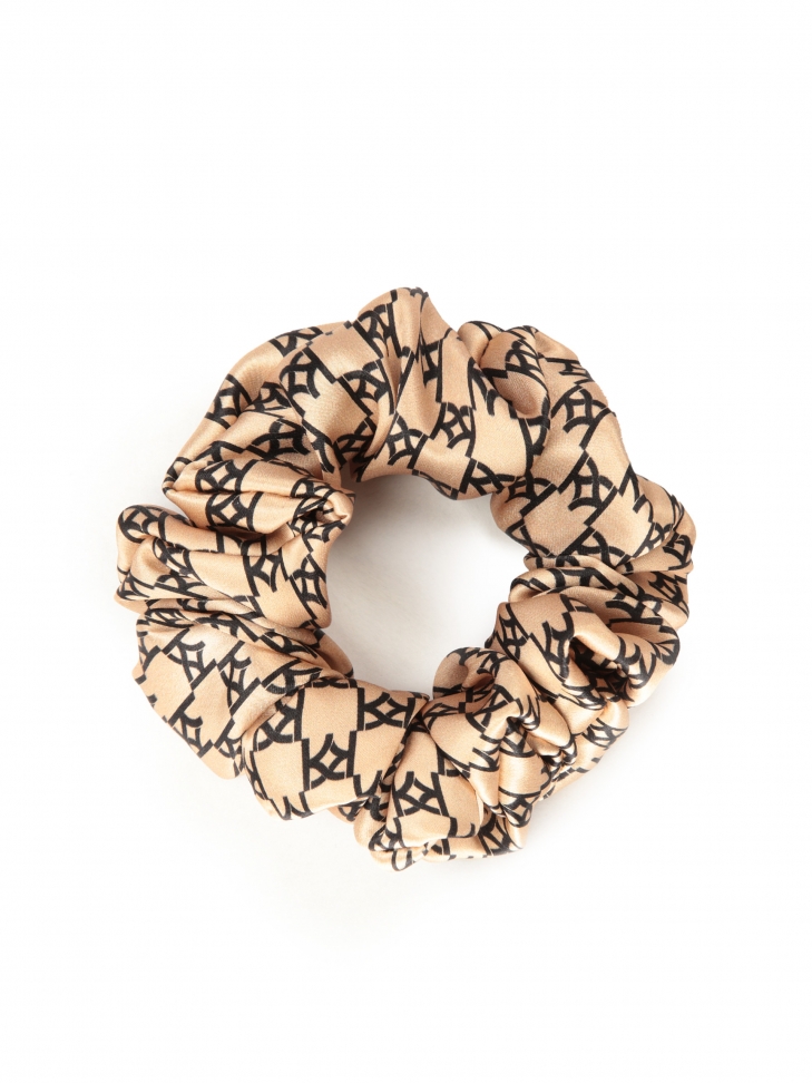 Élastique en satin de soie doux pour les cheveux PAPILLON