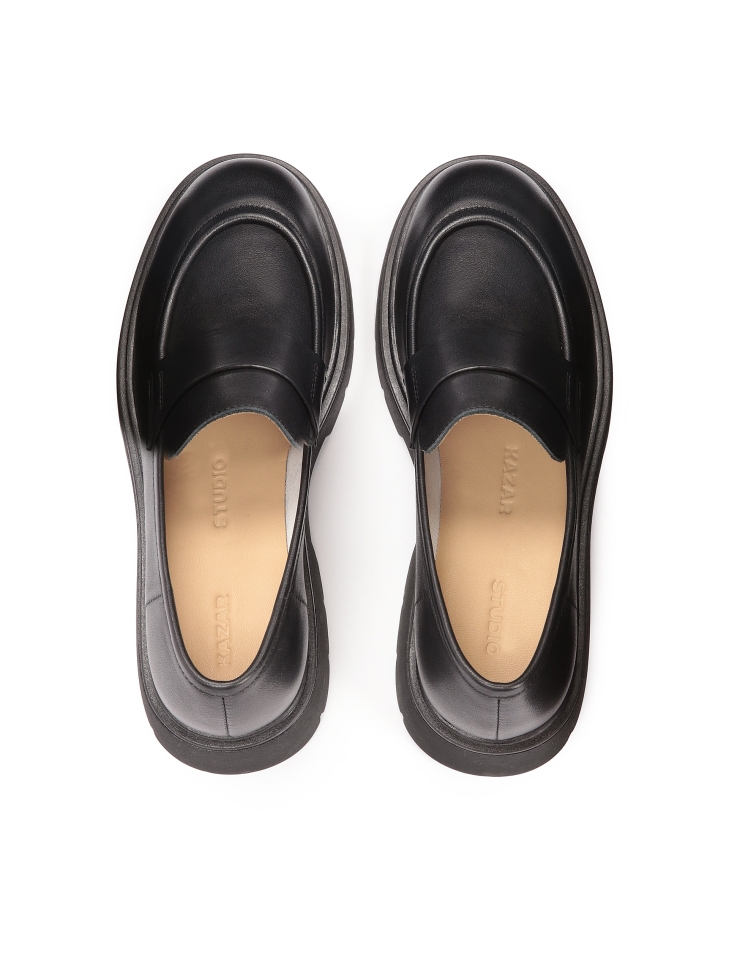 Chaussures en cuir à semelle épaisse KS HARRI