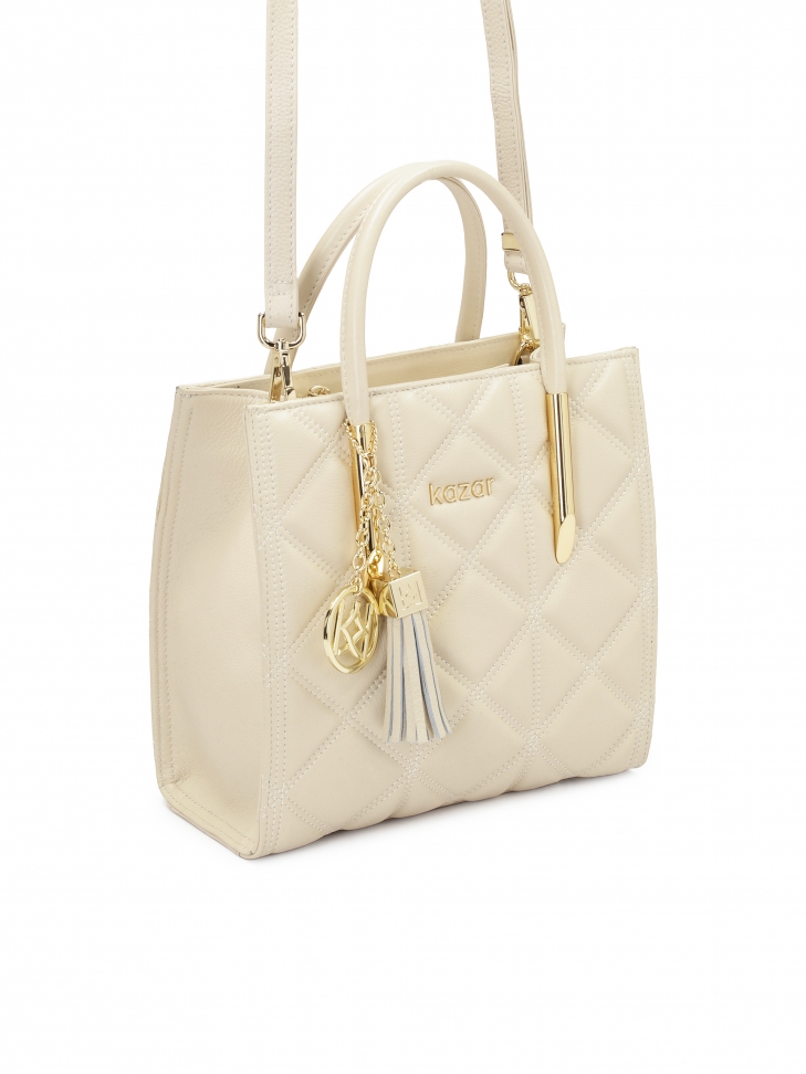 Sac à main élégant avec porte-clés décoratif  LEXIE