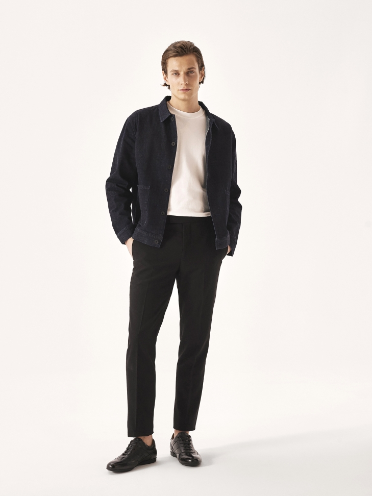 Chaussures décontractées pour hommes de couleur noire RAOULL