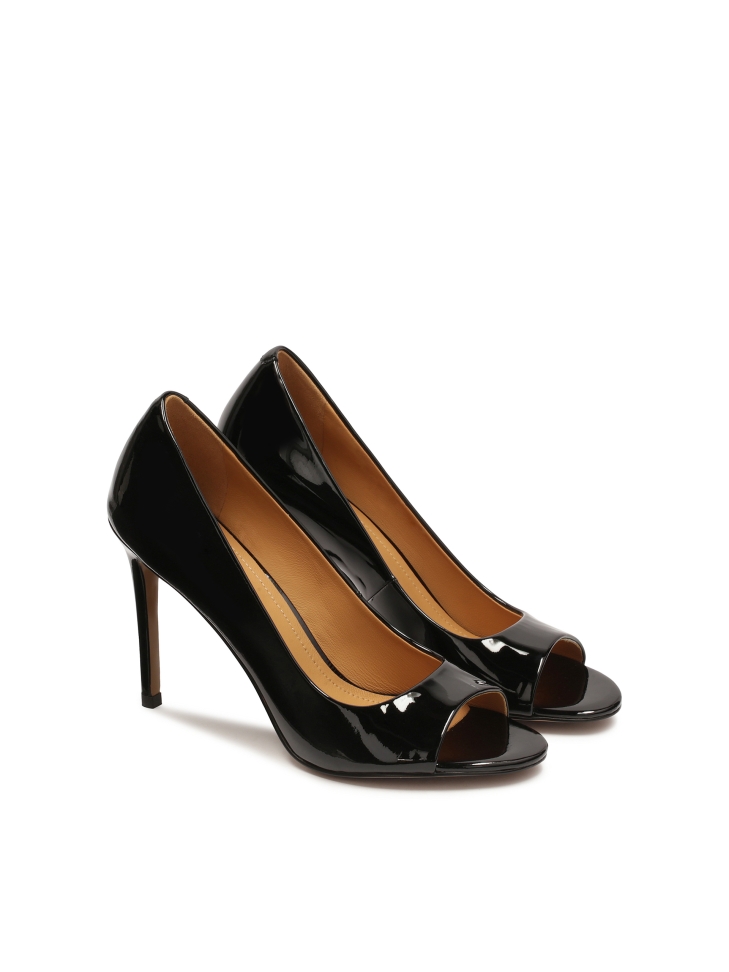 Escarpins classiques noirs à bouts pointus AUDE