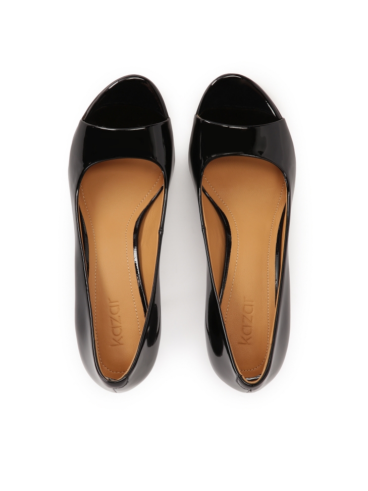 Escarpins classiques noirs à bouts pointus AUDE