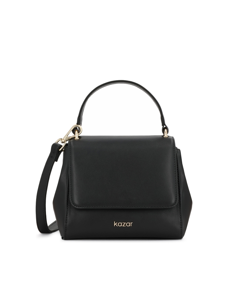 Sac à main coffre avec poignée et sangle KRISTENA