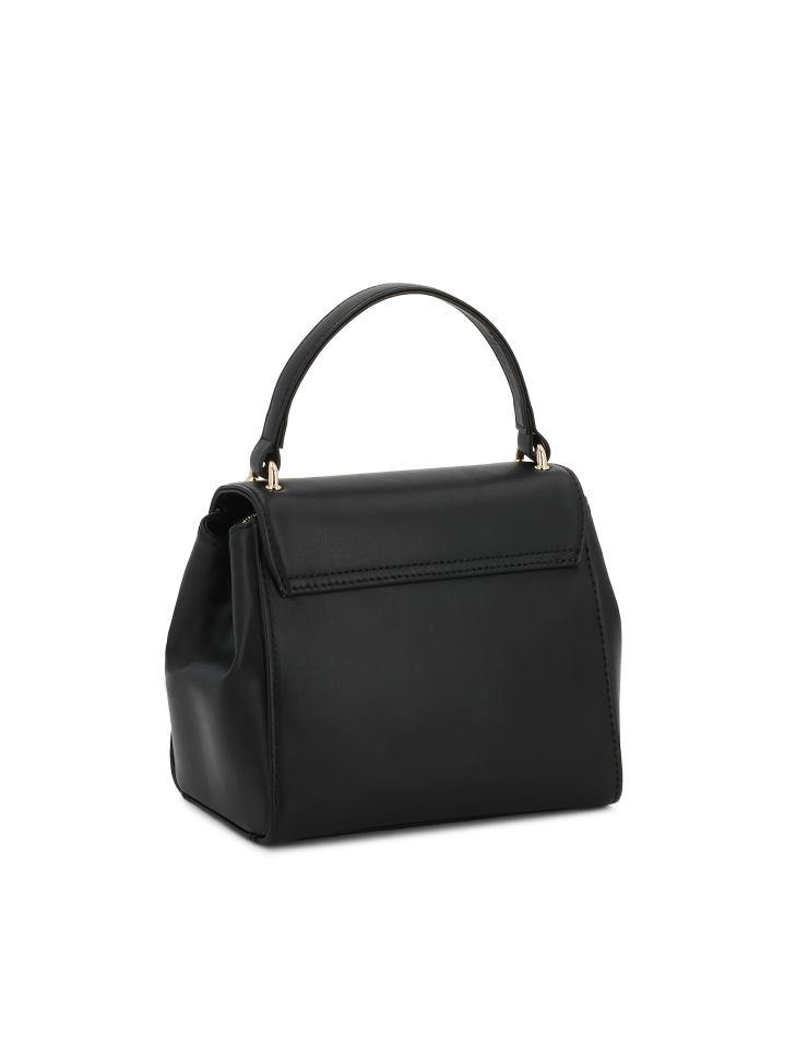 Sac à main coffre avec poignée et sangle KRISTENA