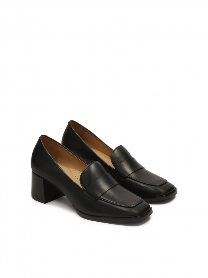 Escarpins en cuir sur un poteau ERIN