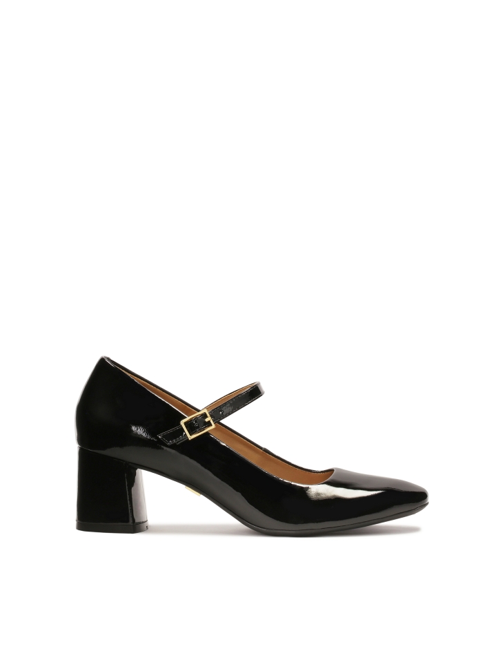 Escarpins à lanières en cuir verni GAURA