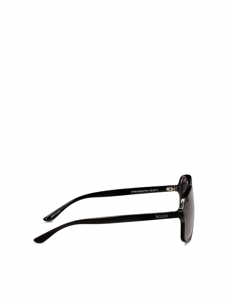 Lunettes classiques noires avec polarisation IDDRIS