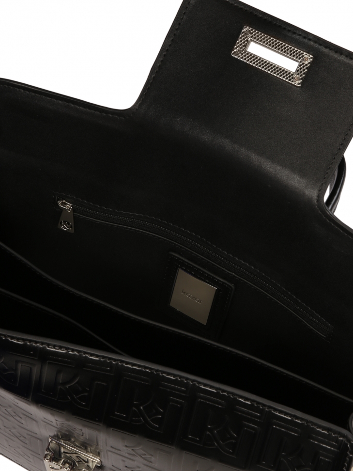 Sac à main en cuir avec poignée et sangle TRENDY