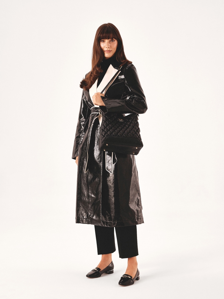 Sac polyvalent en cuir bouffant souple LAURIE