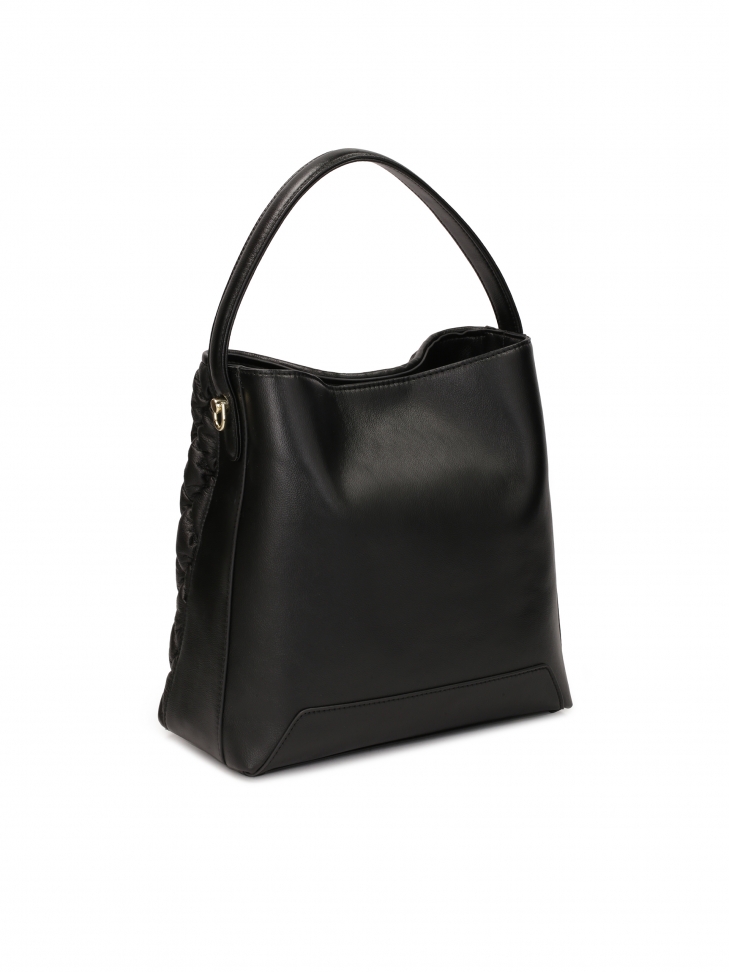 Sac polyvalent en cuir bouffant souple LAURIE