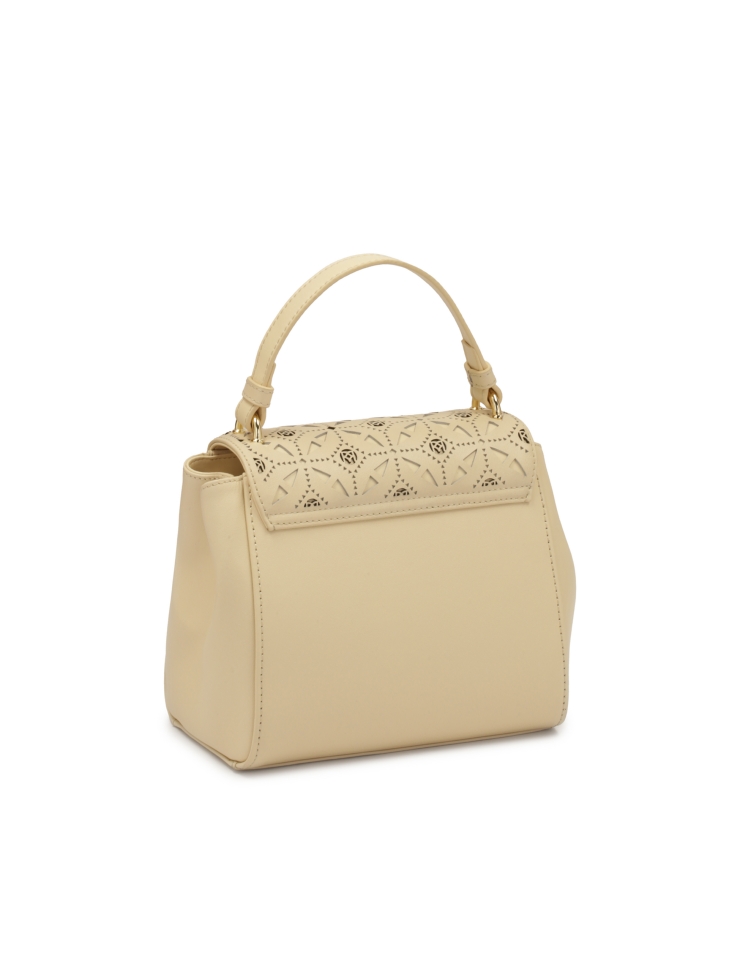 Sac à main avec rabat décoré d'un motif ajouré KRISTENA