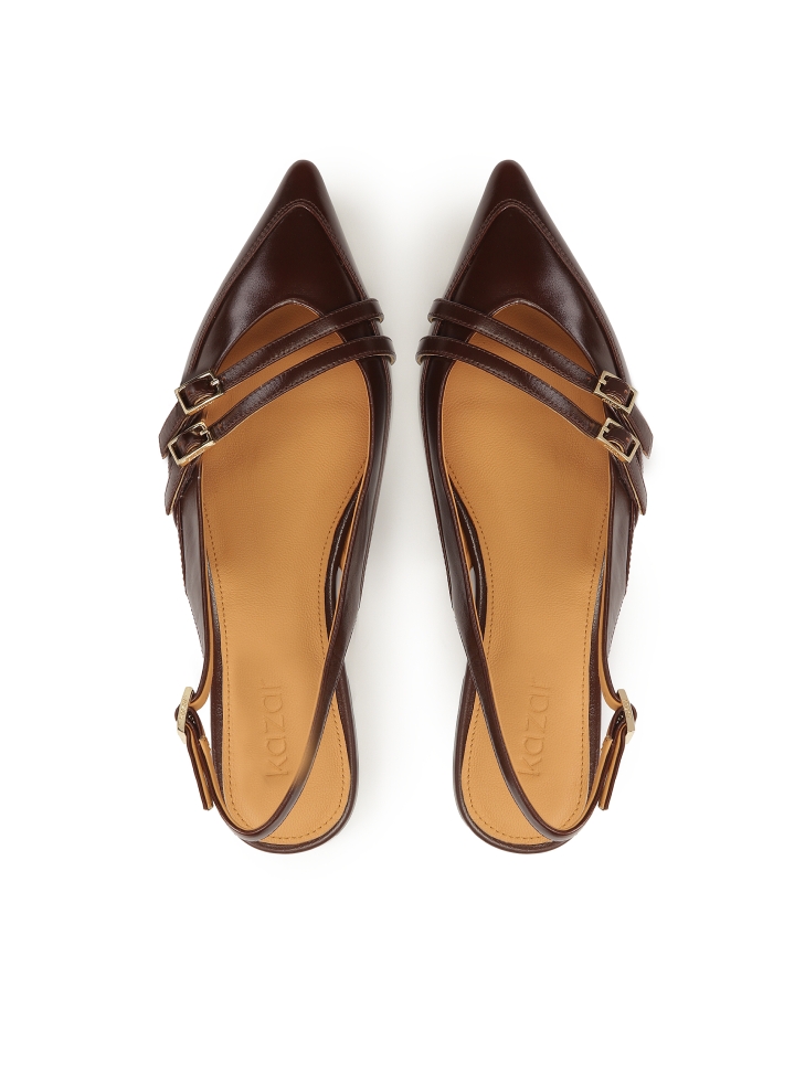 Escarpins à semelle plate AMY