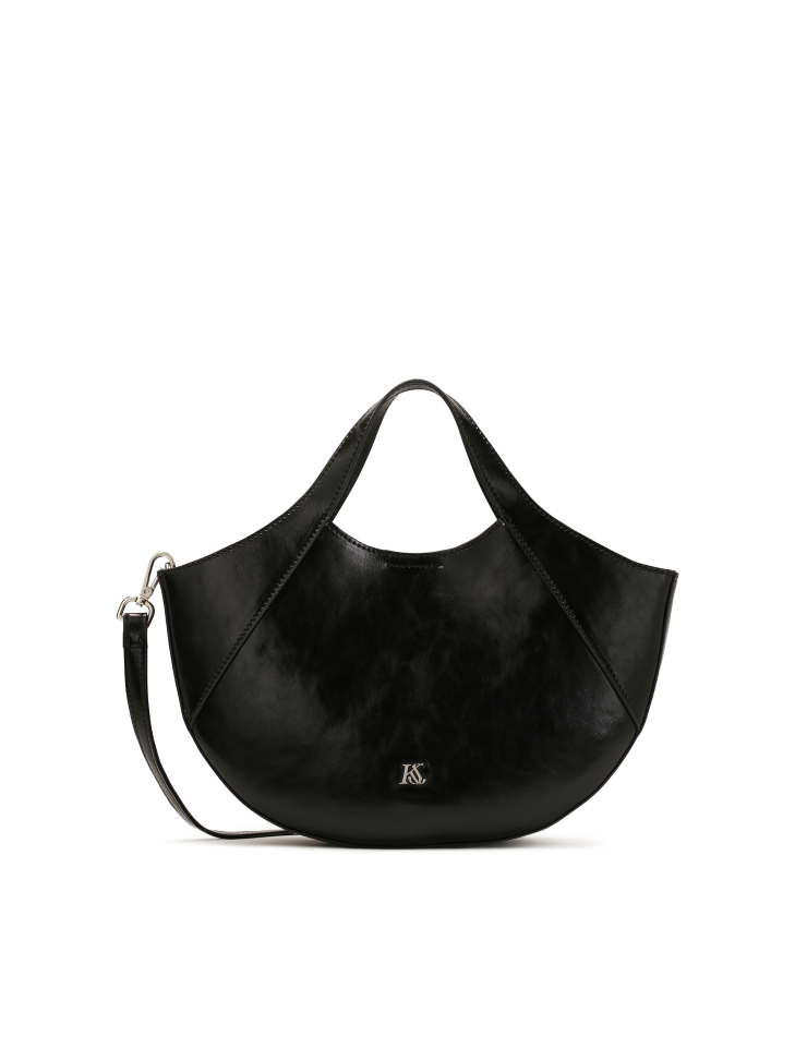 Sac hobo en cuir arrondi KS MELISE