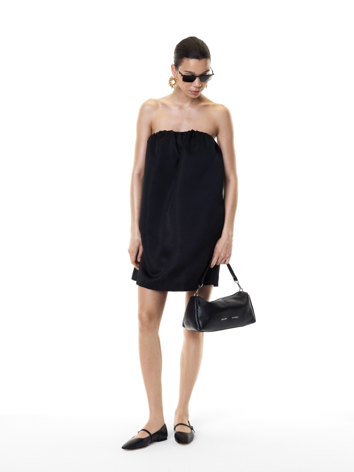 Ballerines en cuir souple noir  KS BEAU