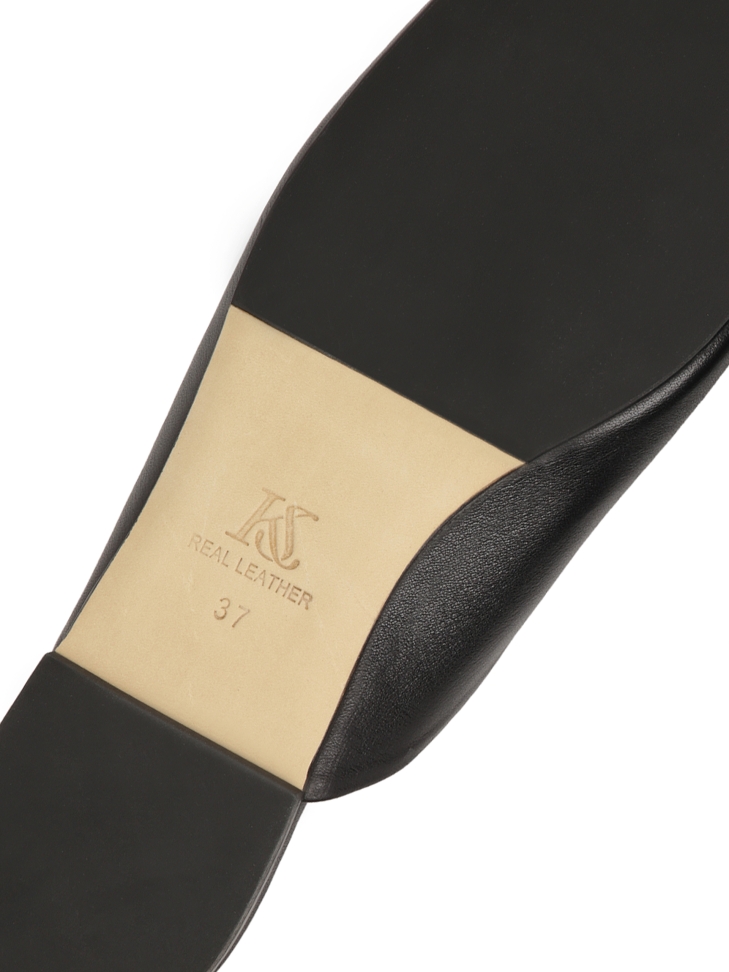 Glissades noires à enfiler sur le devant  KS BRICE