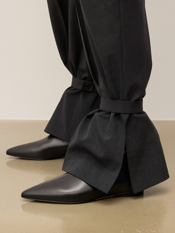 Bottes plates avec fermeture éclair KS AMIENS