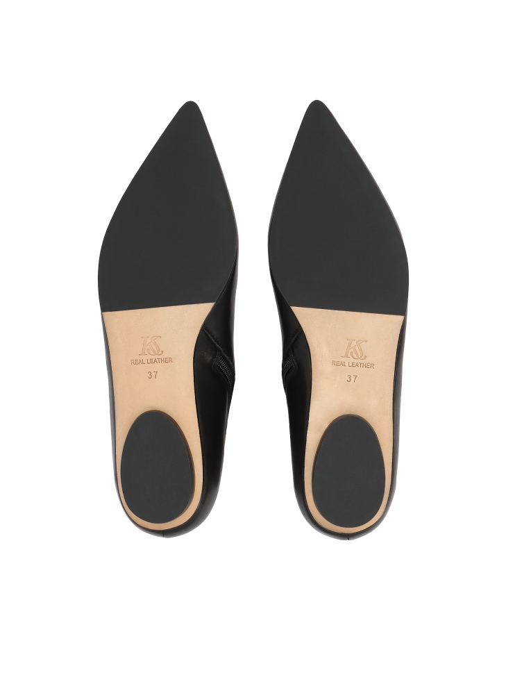 Bottes plates avec fermeture éclair KS AMIENS