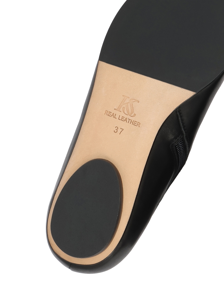 Bottes plates avec fermeture éclair KS AMIENS